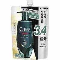 【大容量】 CLEAR(クリア) フォーメン トータルケア スカルプ シャンプー 詰め替え用 グリーン 952グラム (x 1 ...